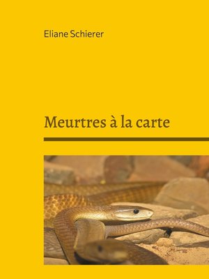 cover image of Meurtres à la carte